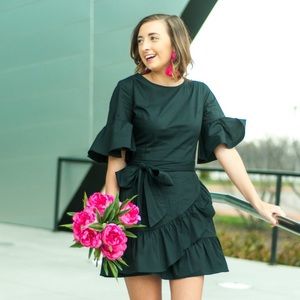 Black Wrap Dress
